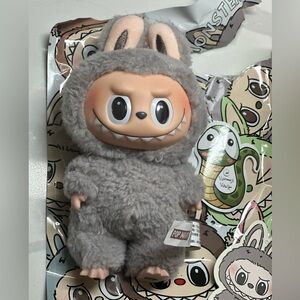 Authentic Pop Mart The Monsters Exciting Macaron Pendant sesame bean labubu